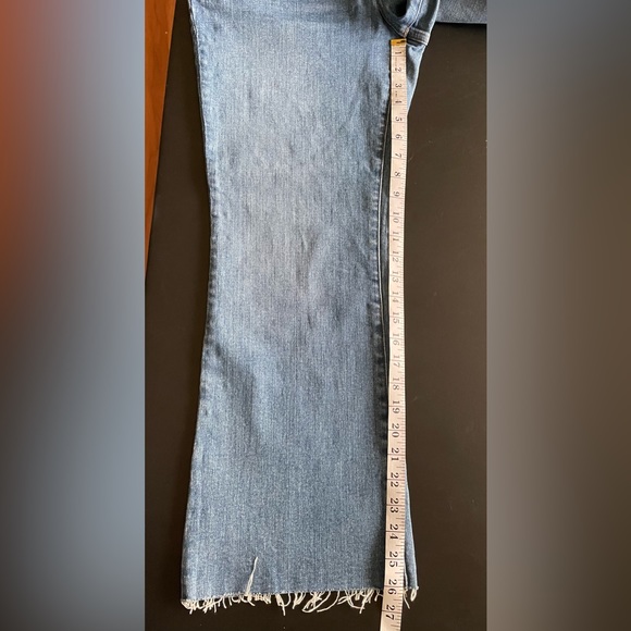 NWT Madewell Kick Out Mid Rise Blue Jeans Ankle Length Size 32 - Picture 11 of 15